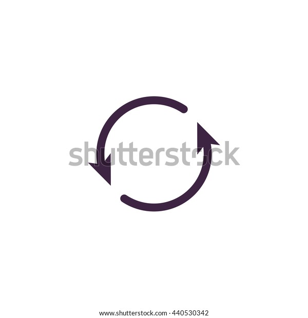 Arrow Circle Cycle Loop Roundabout Simple Stock Illustration 440530342 Shutterstock 4068