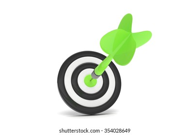 arrow darts in target