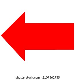 Arrow Symbol, Instructions, Directions Red Color Png