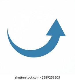 up arrow and white background 