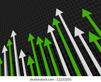 arrows stat background financial background