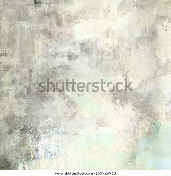 art abstract acrylic background in light grey and\
white colors