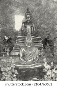 4,376 Black buddha drawing Images, Stock Photos & Vectors | Shutterstock