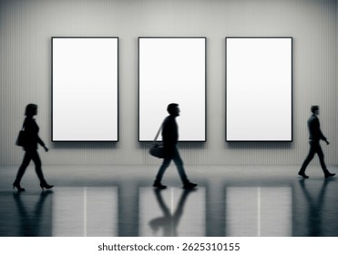 Galería arte con marcos