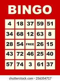 10,919 Bingo card Images, Stock Photos & Vectors | Shutterstock