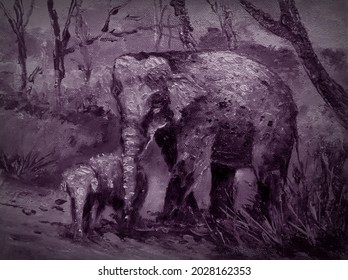 Purple Elephant Images, Stock Photos u0026 Vectors  Shutterstock