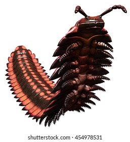 Arthropleura 3D Illustration