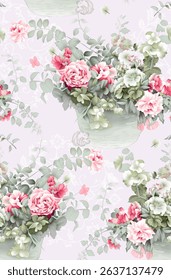 Artistic Decorative Pattern Compilation for Design Projects