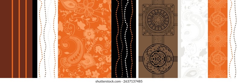 Artistic Decorative Pattern Compilation for Design Projects