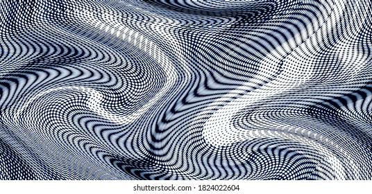 Artistic gradient swirl marbling navy blue seamless comic pop-art seamless halftone background template, texture. illustration Geometric vintage monochrome fade wallpaper  print. Dotted retro pattern