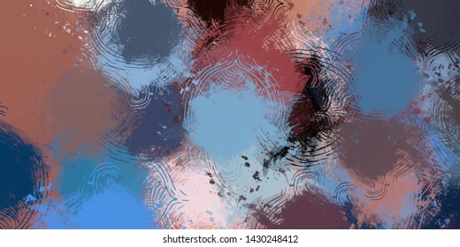 Artistic sketch backdrop material. Abstract geometric pattern. Chaos and random. Modern art drawing painting. 2d illustration. Digital texture wallpaper. - Shutterstock ID 1430248412