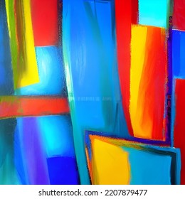Artistic sketch structure. Creative art mix. 2d illustration. Texture backdrop painting element matrix material creation bitmap form unique figures. Acrylic variety vivid contour.