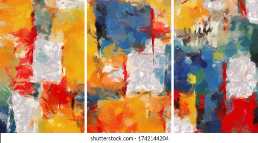 902,614 Abstract canvas paintings Images, Stock Photos & Vectors ...