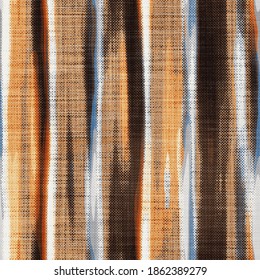 Artistic Watercolor Geo Deep Dye Geo Tie Dye Stripe, Check Coloured Boho Pattern Seamless Dyed Print Pattern Design . Abstract Texture Hand Ethnic Batik For Runner Carpet, Rug, Scarf, Curtain
