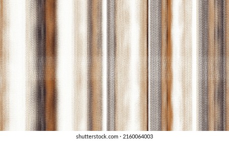 Artistic Watercolor Striped Background. Seamless French Farmhouse Stripe Pattern.  Linen Woven Texture. Shabby Chic Style Weave Stitch Background. Doodle Line Country Kitchen Decor Wallpaper. Textile 