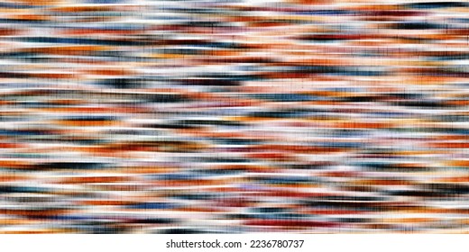 artistic yarn textured seamless multicolor bleeding lines striped pattern for surface print illustration Intricate detailed faux texture
