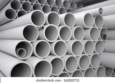 Asbestos Cement Pipes.