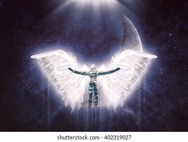 Ascension Heaven Stock Illustration