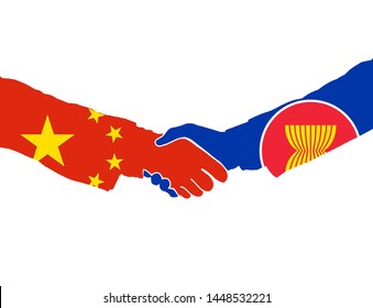 930 Asia Handshake Stock Illustrations, Images & Vectors | Shutterstock