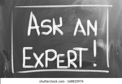 Ask An Expert Concept