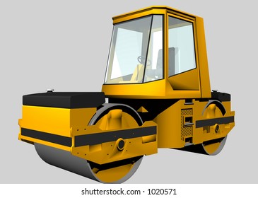 Asphalt Roller Stock Illustration 1020571 | Shutterstock