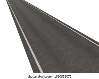 Asphalt Texture White Line On White Stock Illustration 1510555073 ...