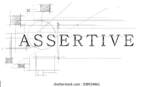 Как переводится assertive word