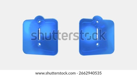 assignment late 3D icon on isolate white background