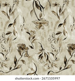 Assorted Floral and Textured Patterned Decor Paper Set