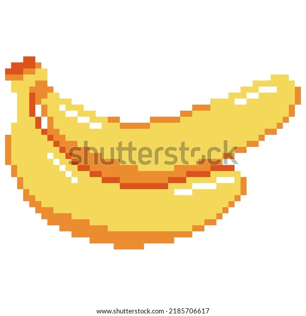 Assorted Fruits Pixel Art Project Stock Illustration 2185706617 ...