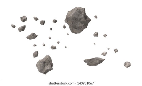 Asteroid Field Isolated