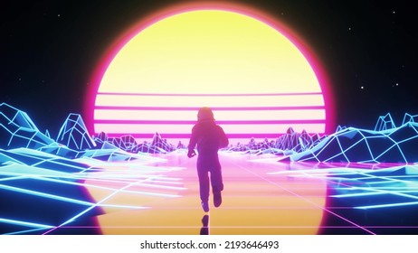 8,594 Running neon Images, Stock Photos & Vectors | Shutterstock