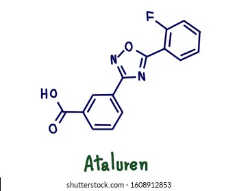 Ataluren, Formerly Known As PTC124, Is A Pharmaceutical Drug For The Treatment Of Duchenne Muscular Dystrophy. It Was Designed By PTC Therapeutics 