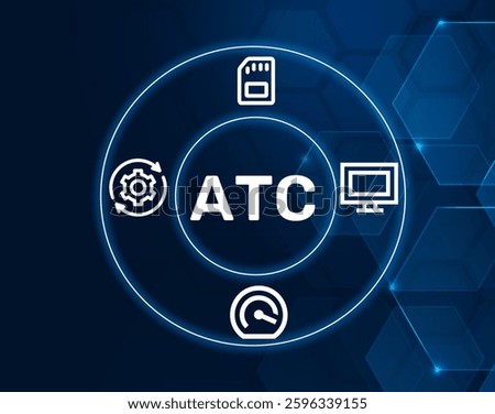 atc advanced transfer cache.ATC acronym. A high-speed memory used for temporarily storing data during transfer operations, improving efficiency.