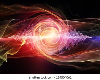 Atomic Series. Interplay Of Lights And Fractal Elements On The Subject Of Quantum Mechanics, Particle Physics And Energy.