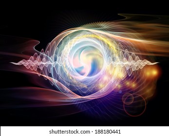 Atomic Series. Interplay Of Lights And Fractal Elements On The Subject Of Quantum Mechanics, Particle Physics And Energy.