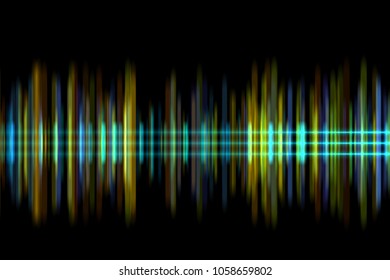 Audio digital equalizer technology, pulse musical.abstract of sound wave , light frequencies or bright equalizer . Neon colorful digital musical bar for technology concept - Shutterstock ID 1058659802