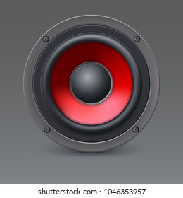 Sound Loud Speaker Vector Illustration Stock Vector (Royalty Free) 84311737