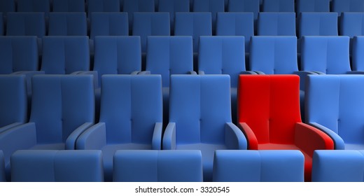 The Auditorium With One Reserved Seat