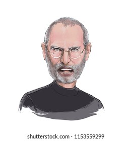 167 Steve Jobs Portrait Images, Stock Photos & Vectors | Shutterstock