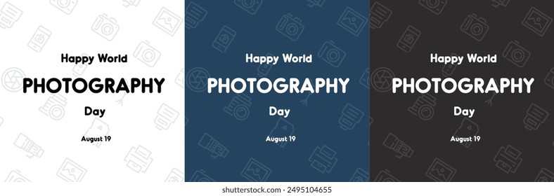 August 19, World photography day. - Powered by Shutterstock