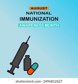 August Health Awareness Month concept for banner, poster, background template observed design. - Powered by Shutterstock