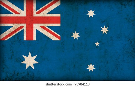 Australia flag background