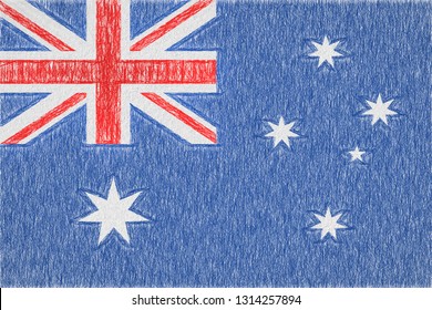 skære nok Umeki Australian Flag Sketch Images, Stock Photos & Vectors | Shutterstock