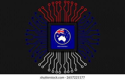 Australia technology, microchip - cpu, global trade, resources, artificial intelligence