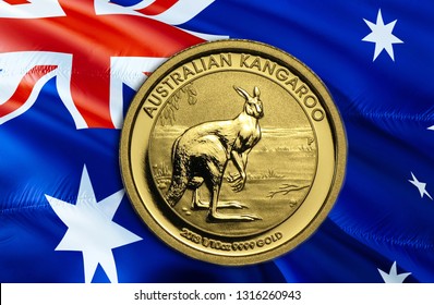 Australian Dollar Economy For Business And Financial Concept Ideas Illustration, Background. Concept With Money Australian Dollar,3d Rendering. Stock Market Online Business Concept.Crisis Australia