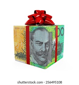 Australian Dollar Money Gift Box