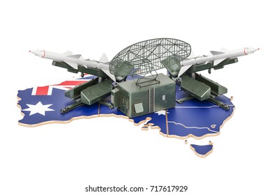 Australian Missile Defence System Concept, 3D Rendering