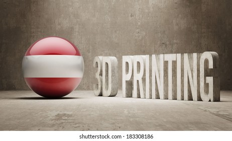 Austria High Resolution 3d Printing Concept