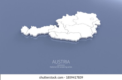 3,726 Austria map 3d Images, Stock Photos & Vectors | Shutterstock